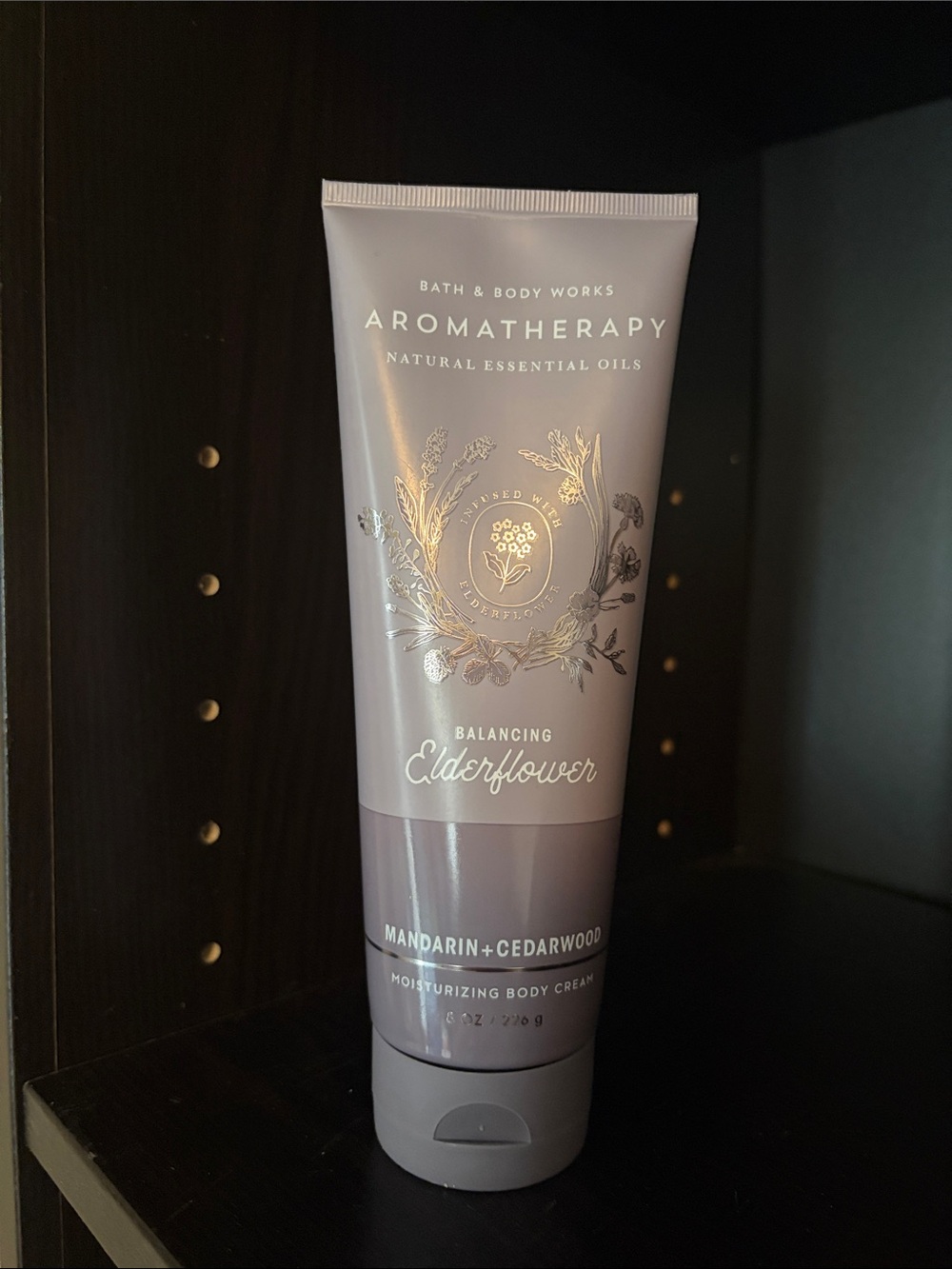 Bath & Body Works Aromatherapy Balancing Elderflower Body Cream